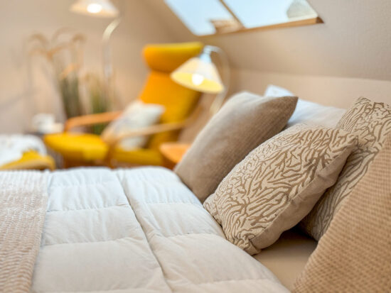 Entspannen in der Ferienwohnung auf Fehmarn unter dem Dach