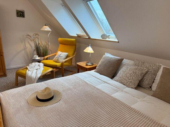 Entspannen in der Ferienwohnung auf Fehmarn unter dem Dach